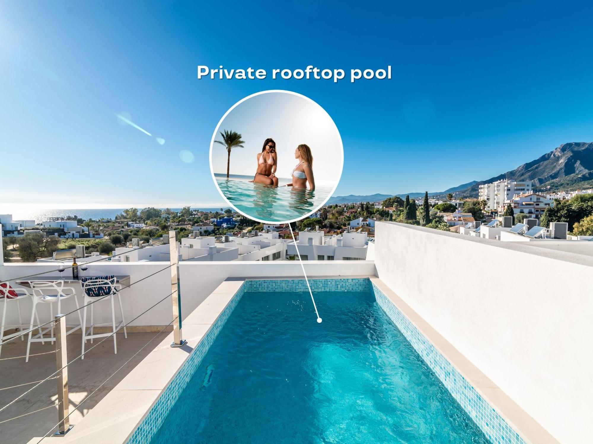Vacation Marbella I Casa Isabel, Private Pool With Infinity Views, Bbq, New Built, Luxury Condo, Top Location Eksteriør bilde